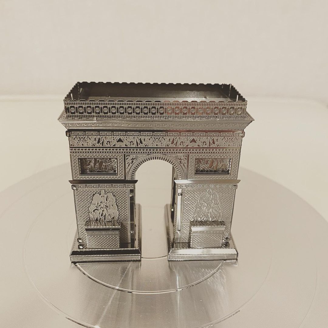 Mô hình 3D kim loại lắp ráp Khải Hoàn Môn - Paris Pháp  [ Chưa Lắp ]