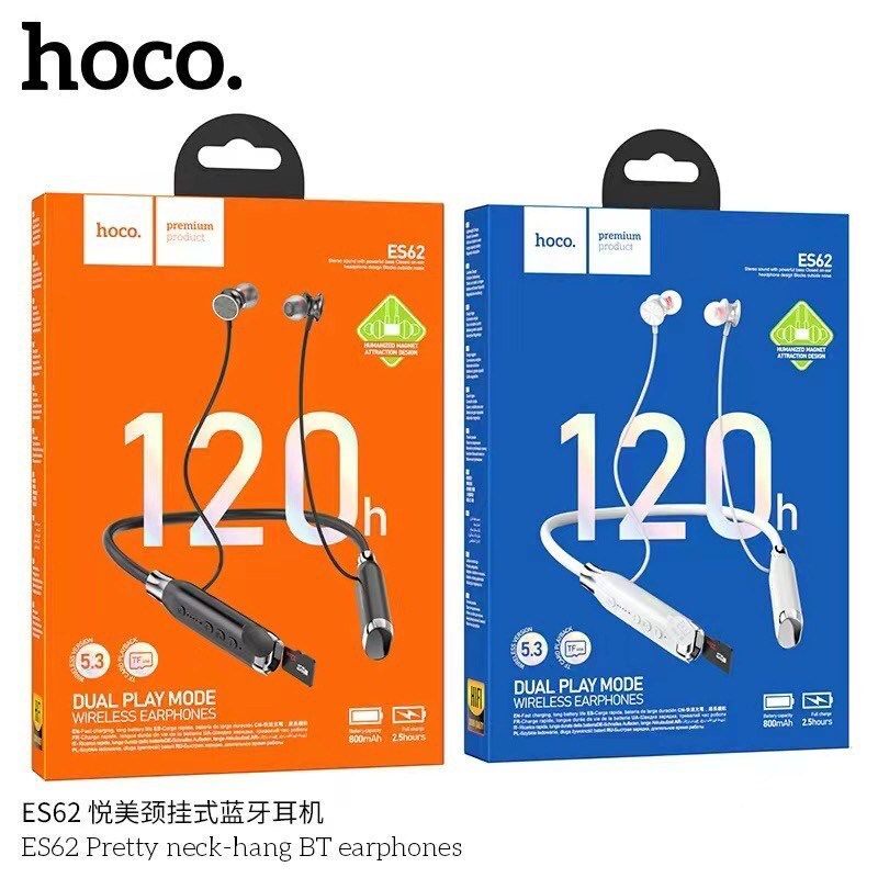 Tai nghe bluetooth quàng cổ 2 tai hoco es62