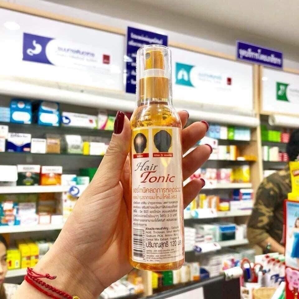 Chai xịt mọc tóc Genive Hair Tonic Thái Lan