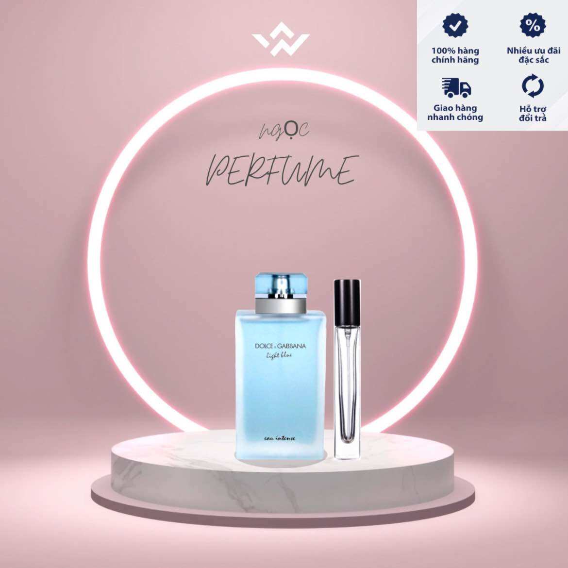 Nước hoa chiết dg light blue eau intense.