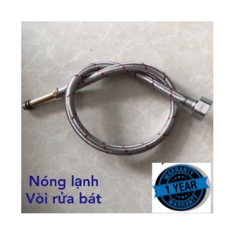 Dây cấp 1 lỗ vòi chậu rửa mặt, vòi chậu rửa bát