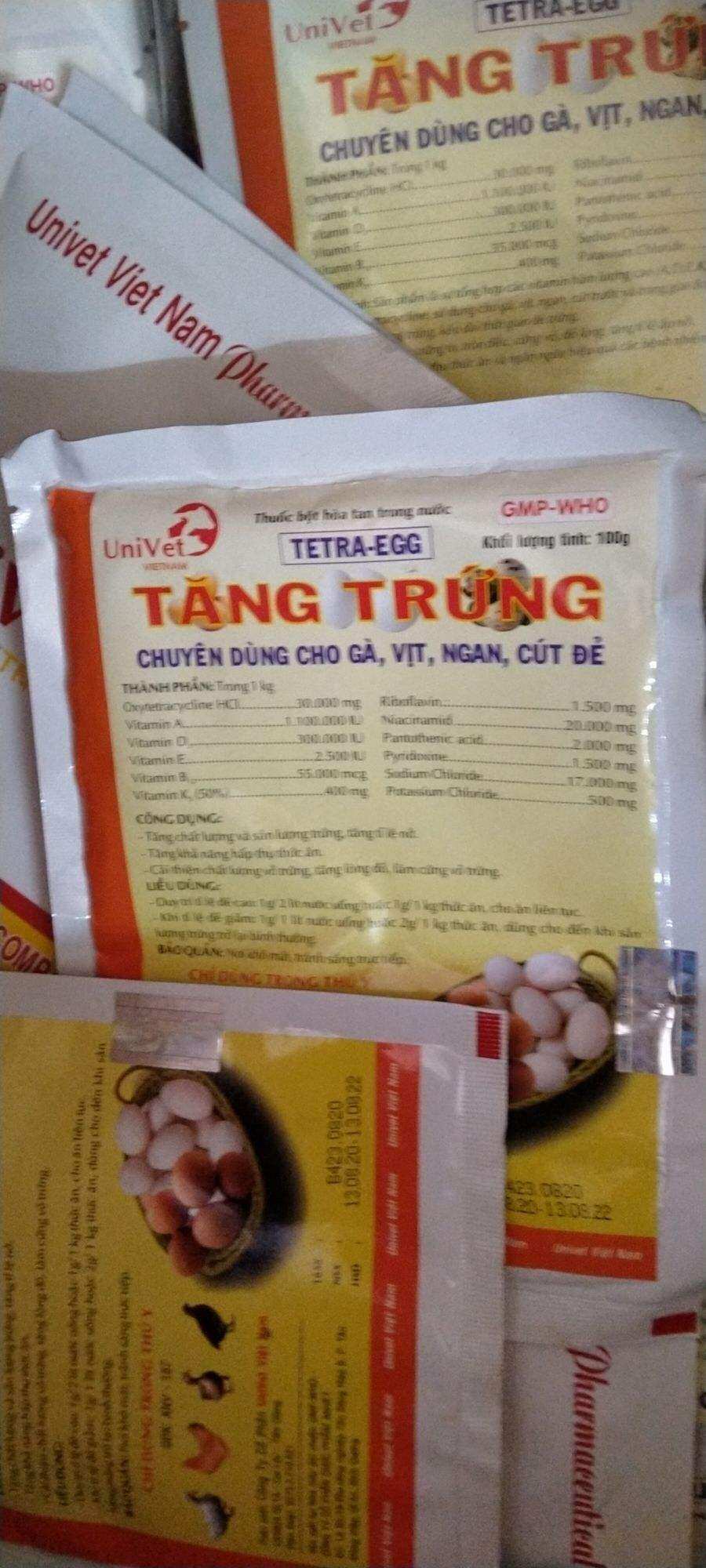 tăng trứng, đẻ sai, bồi dưỡng gà đẻ. superegg100gr