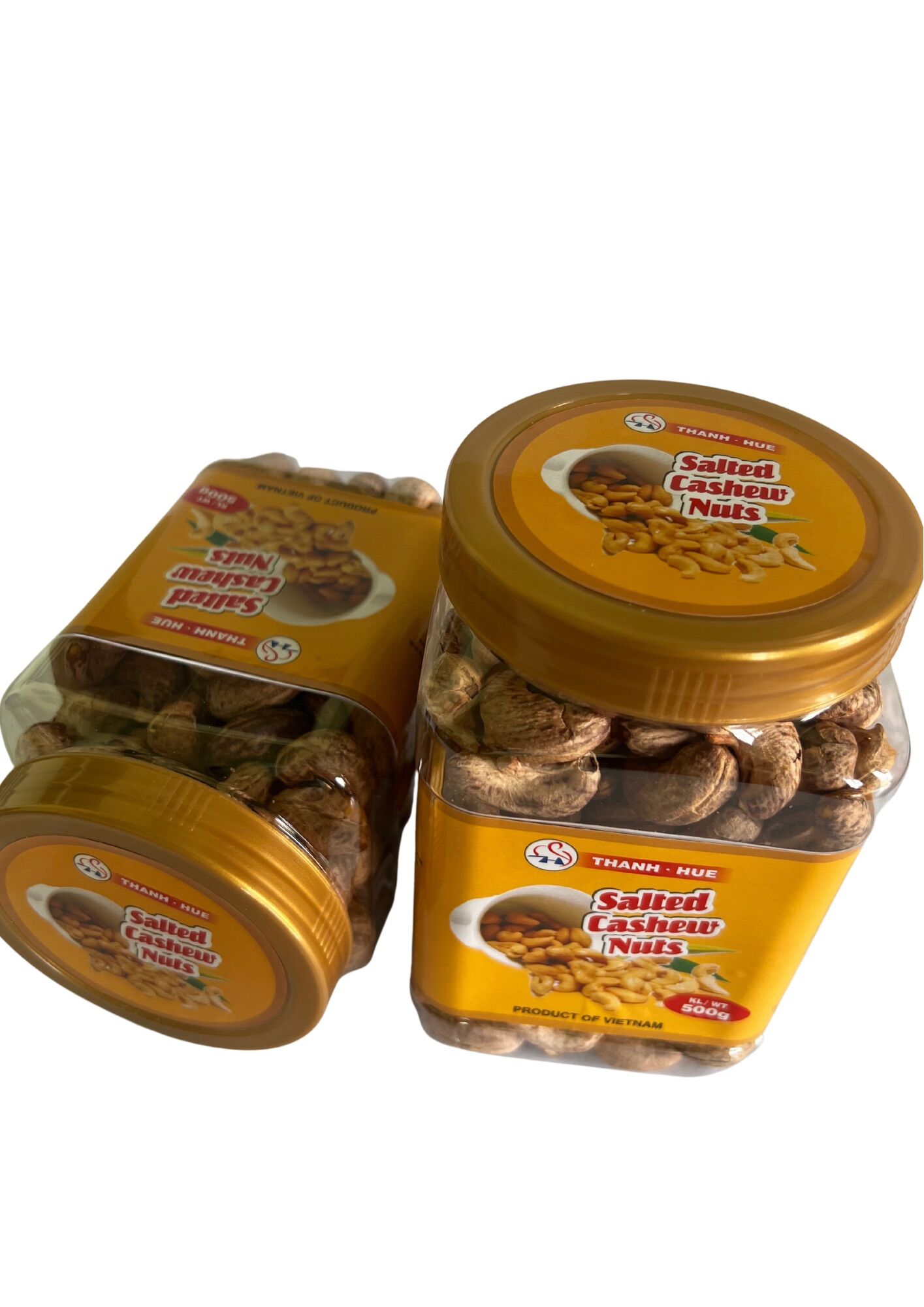 Hũ 500gr hạt điều rang muối Bình Phước