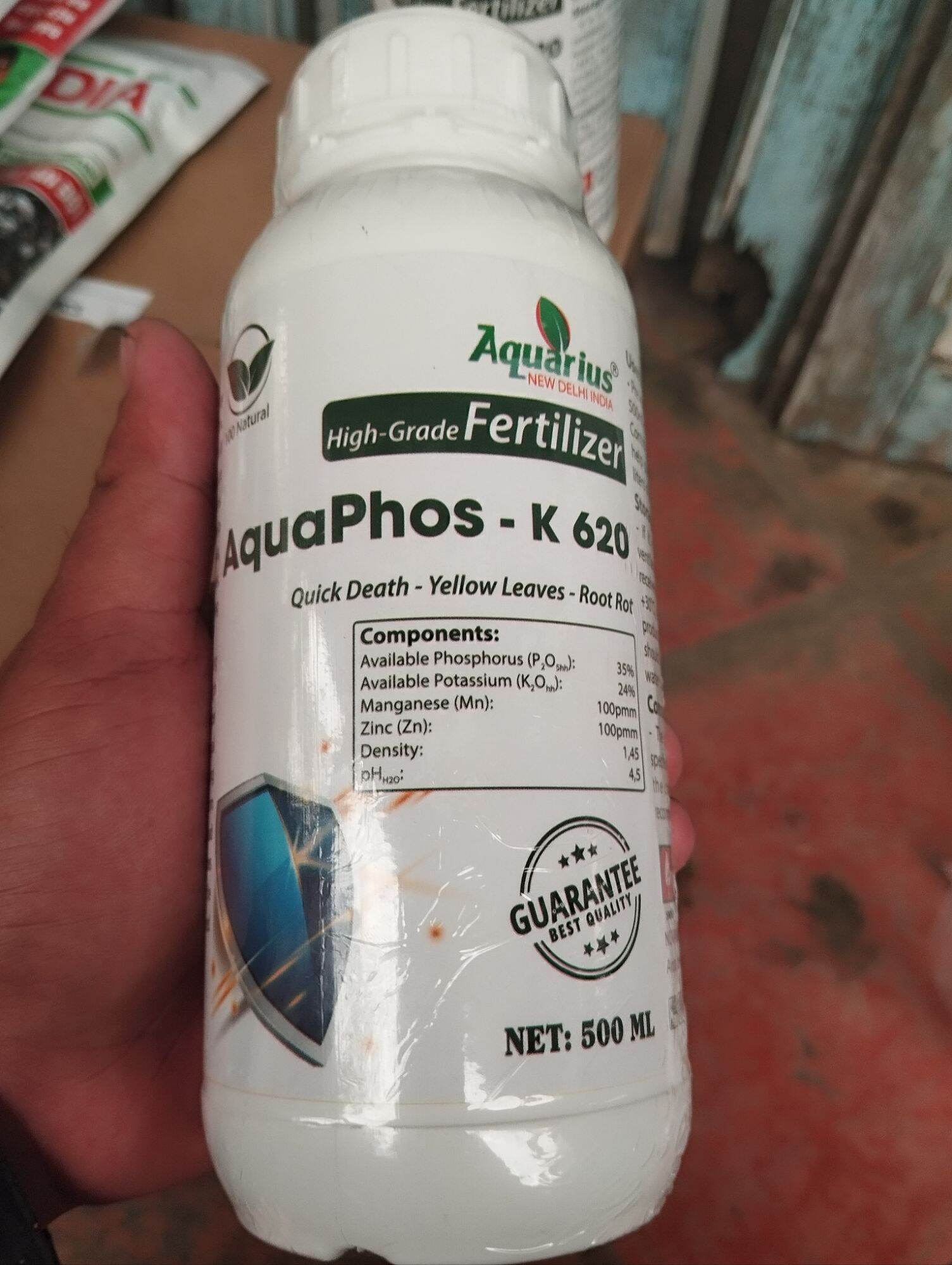 Phân bón Aquafos k620 chai 500ml.