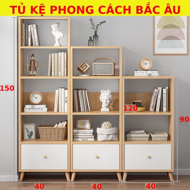 Kệ trang trí kiểu dáng chuẩn nhật decor phòng cực xinh cực gọn gàng
