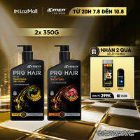 Combo 2 Dầu gội thảo dược Xmen for Boss Pro Hair Ngăn gãy rụng tóc 350g/Sạch Gàu 350g