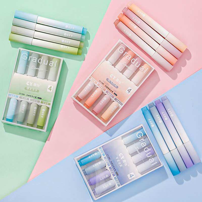 Bút highlight đánh dấu 4 màu