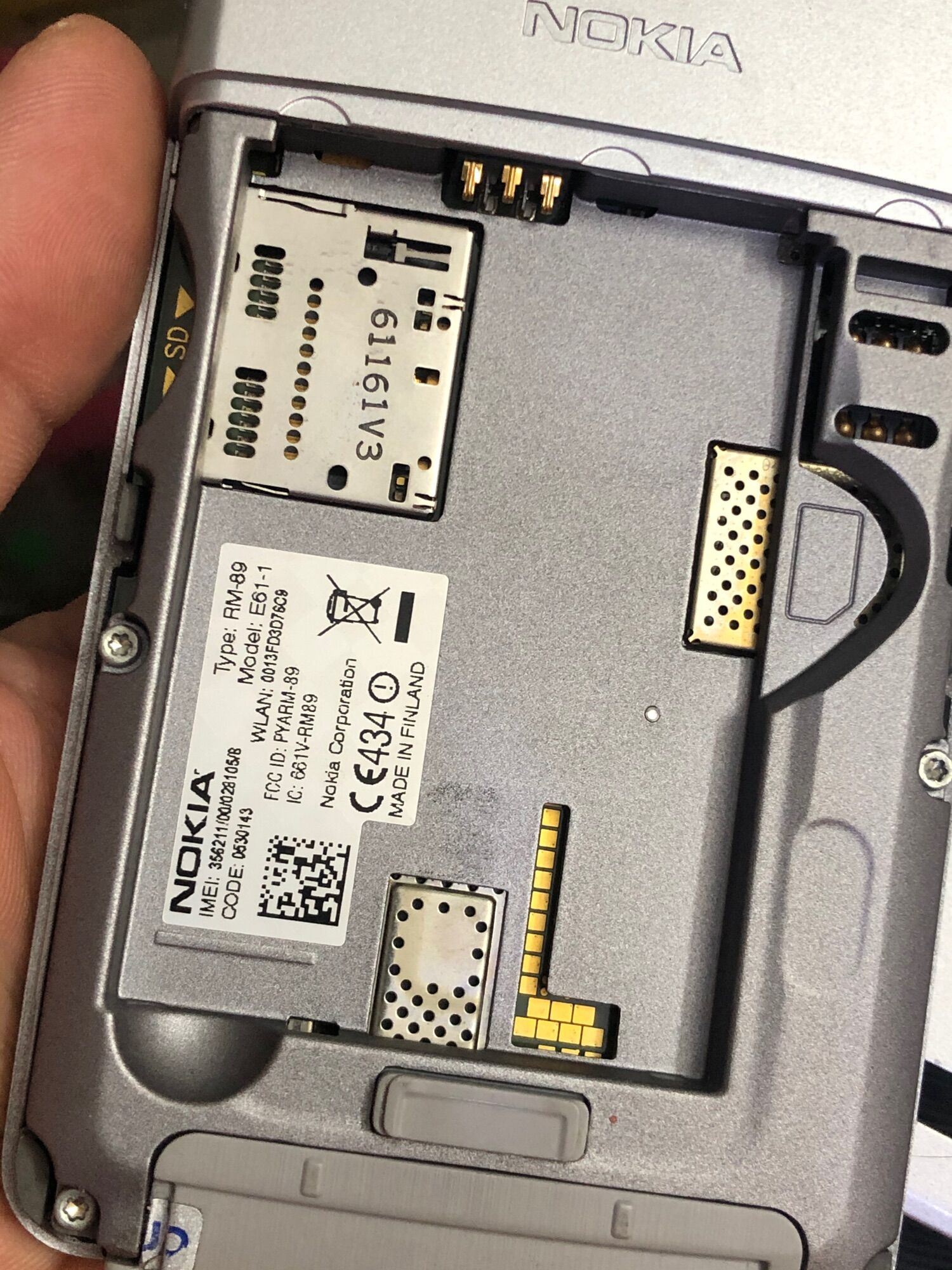 Nokia E61 Silver