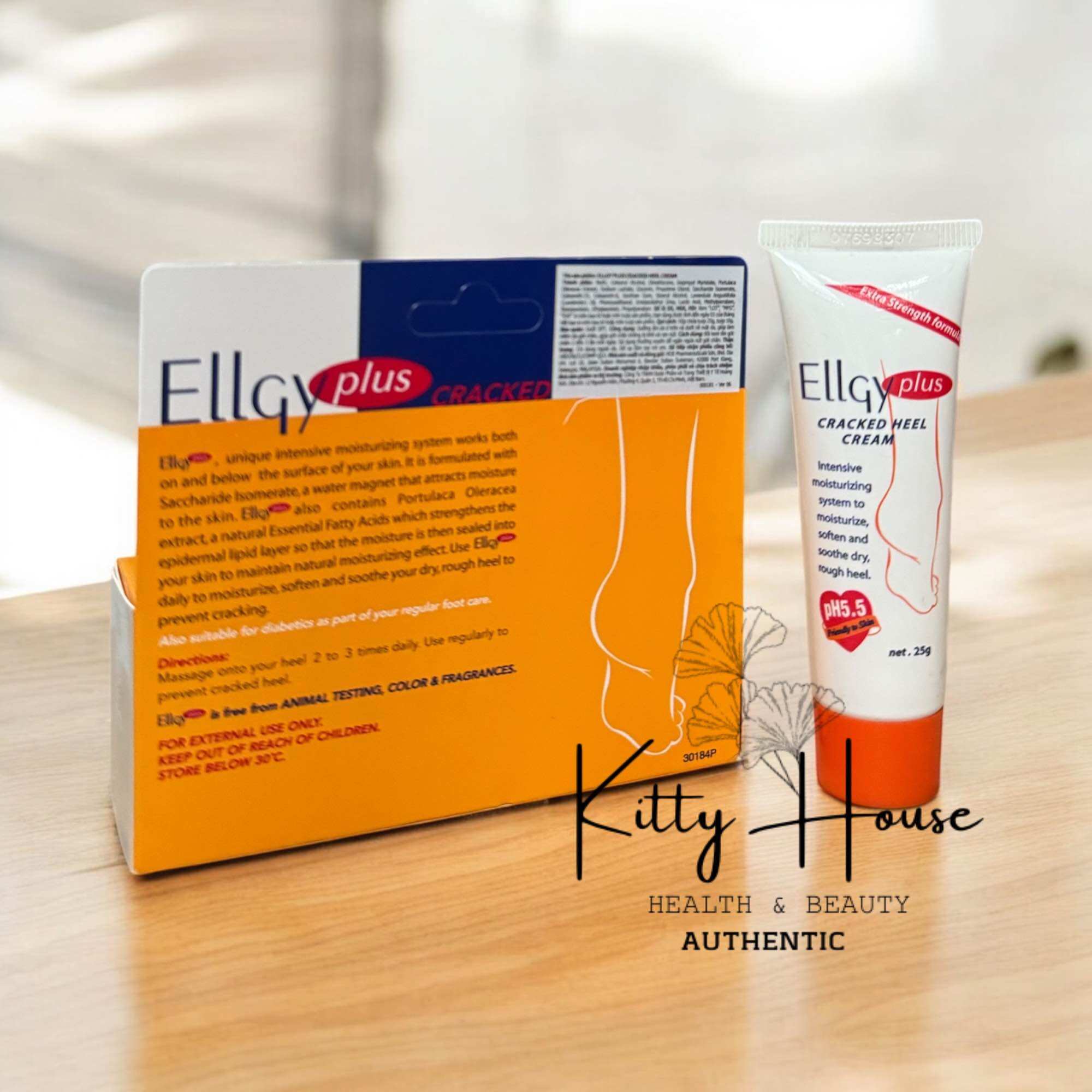 KEM BÔI NỨT GÓT CHÂN ELLGY PLUS 25g