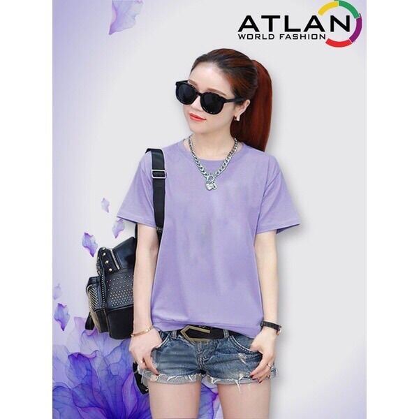 Áo thun trơn Cổ tròn