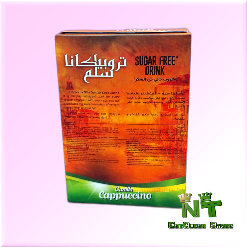 Cà phê ăn kiêng không đường Tropicana Slim