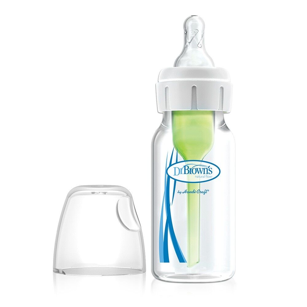 [Hàng Mỹ] Bình sữa DR BROWN’S Option Plus Cổ hẹp 120-250ml [Bình Đơn]