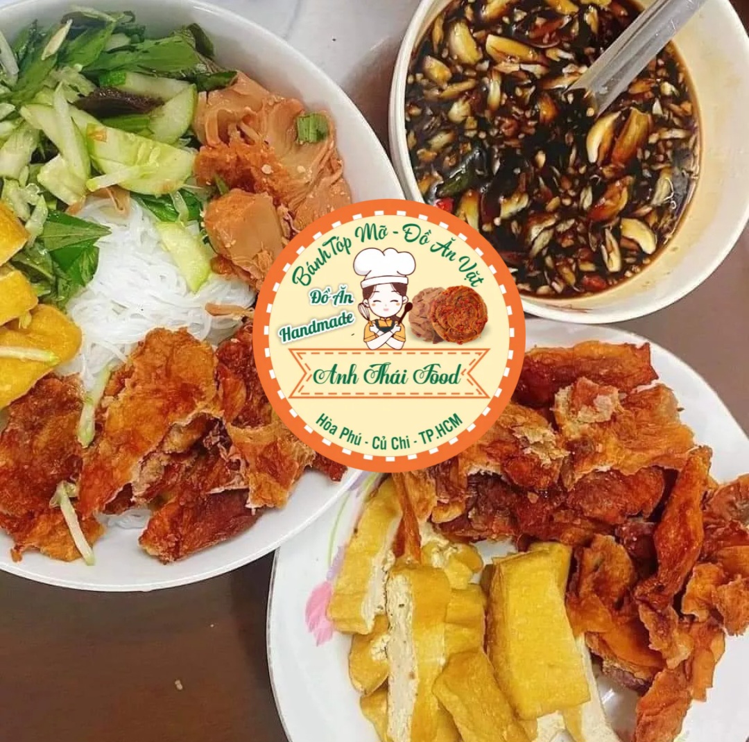 Tốp mỡ giòn nguyên bánh 400gram
