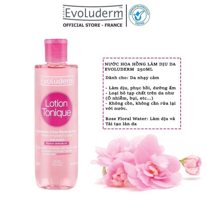 Nước Hoa Hồng EvoLuderm Lotion Tonique