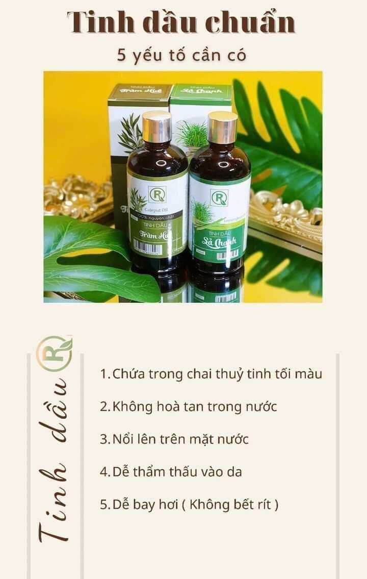 tinh dầu tràm nguyên chất chuẩn Xịn  (100ml)