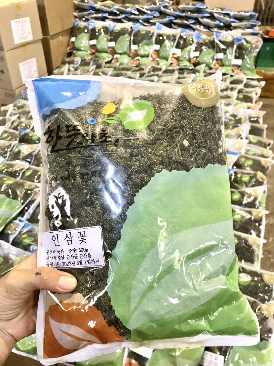 TRÀ HOA SÂM HÀN QUỐC 0.5kg