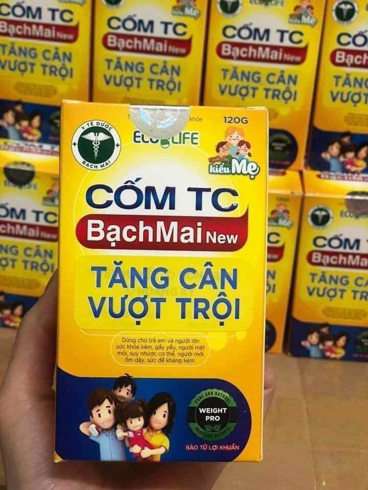 Cốm tăng cân bạch mai.