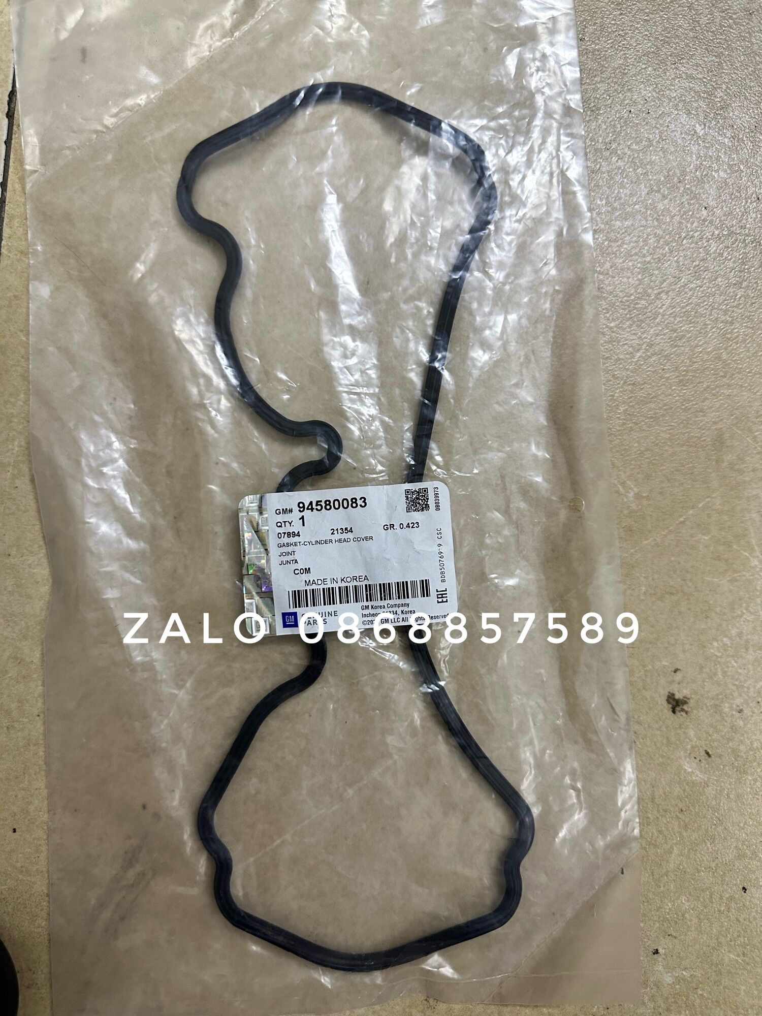 Gioăng nắp dàn cò matiz1,2,3,spark 0,8 hàng gm:94580083