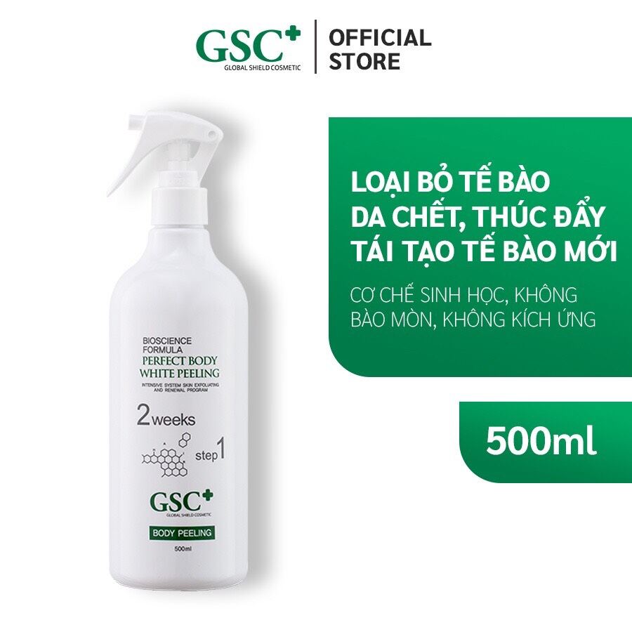 Xịt tắm trắng body GSC 250-500ml