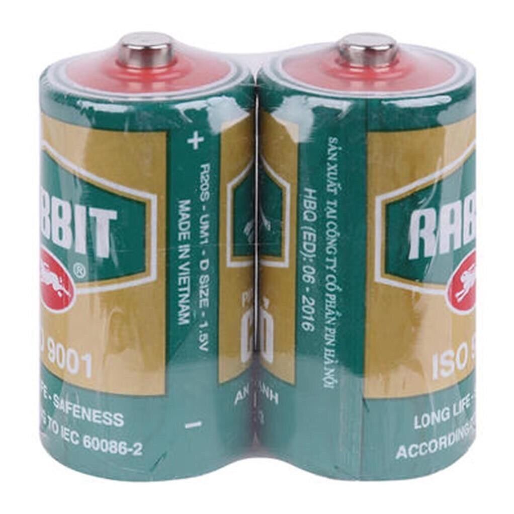{HOT} -  Vỉ 2 pin con thỏ cỡ đại mạnh mẽ, bền bỉ