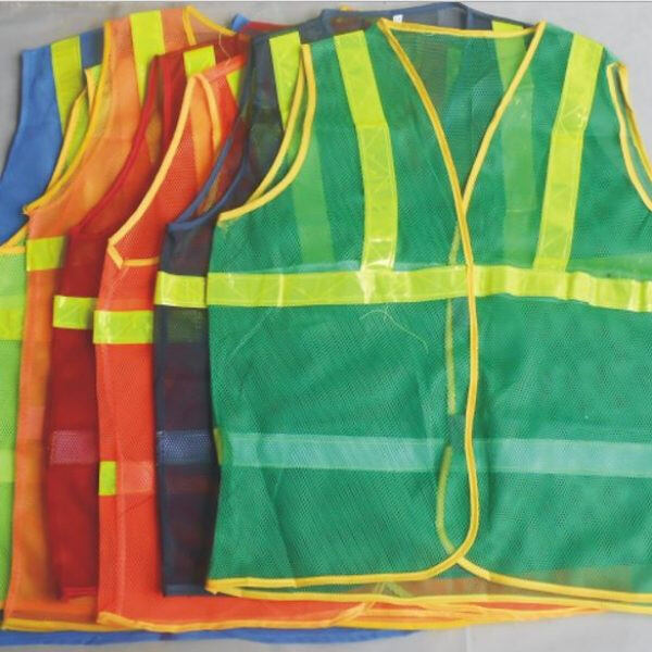 Áo phản quang lưới công trường