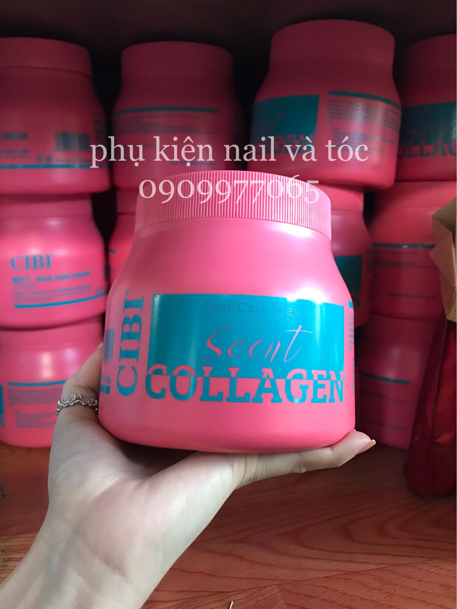 Kem hấp/ủ tóc collagen cibi 1000ml