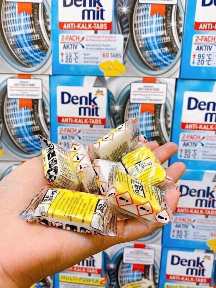 Viên Tẩy Lồng Máy Giặt Denkmit Đức