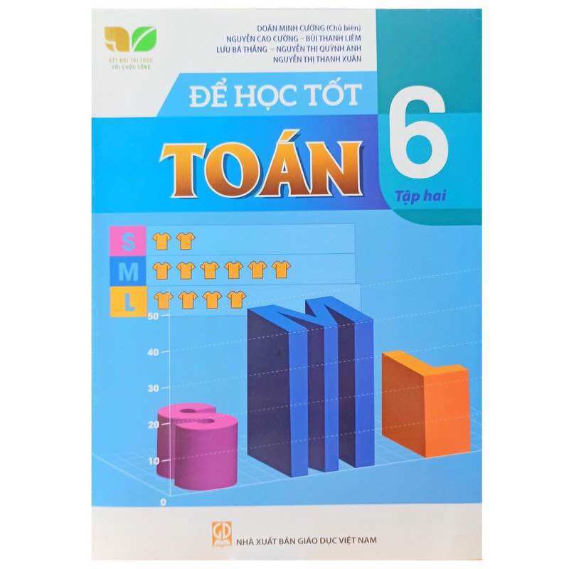 Sách -(Combo 2 tập)Để Học Tốt Toán 6(Kết Nối)