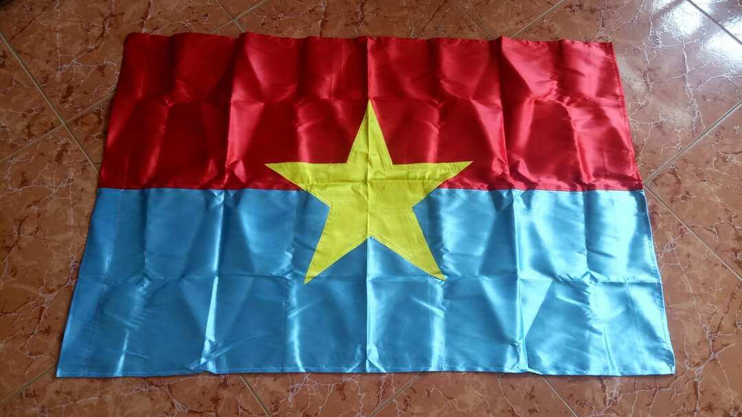 Cờ Giải phóng và cờ Việt Nam xanh đỏ là hai biểu tượng đặc trưng của dân tộc Việt Nam. Hình ảnh này sẽ giúp người xem cảm nhận được ý nghĩa của hai biểu tượng này trong sự phát triển của Việt Nam, đồng thời vẻ đẹp và tinh thần kiêu hãnh của dân tộc Việt Nam qua những chiến thắng lịch sử.