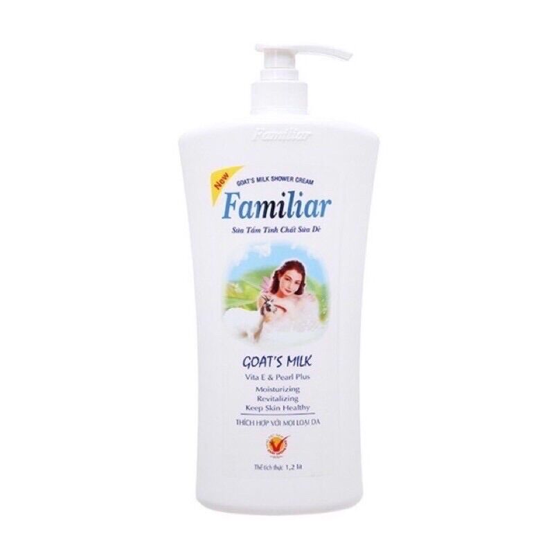 SỮA TẮM FAMILIAR GOAT’S MILK (TINH CHẤT SỮA DÊ) 1L