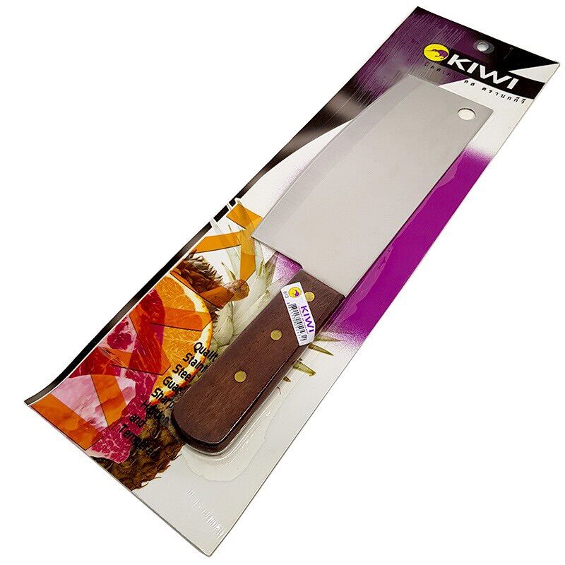 Dao chặt xương nhỏ cán gỗ kiwi 813 Thái Lan