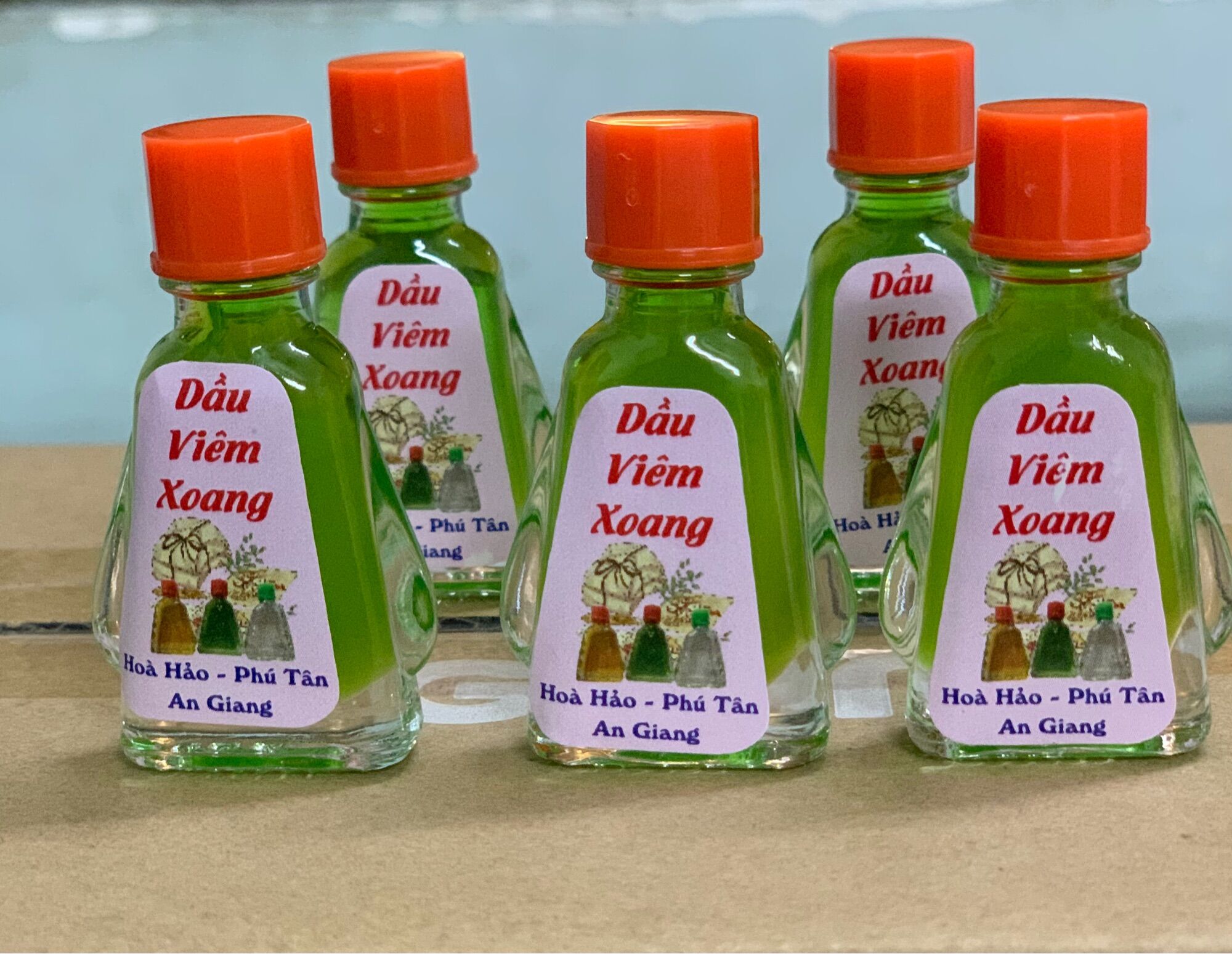 Dầu viêm xoang 3ml màu xanh