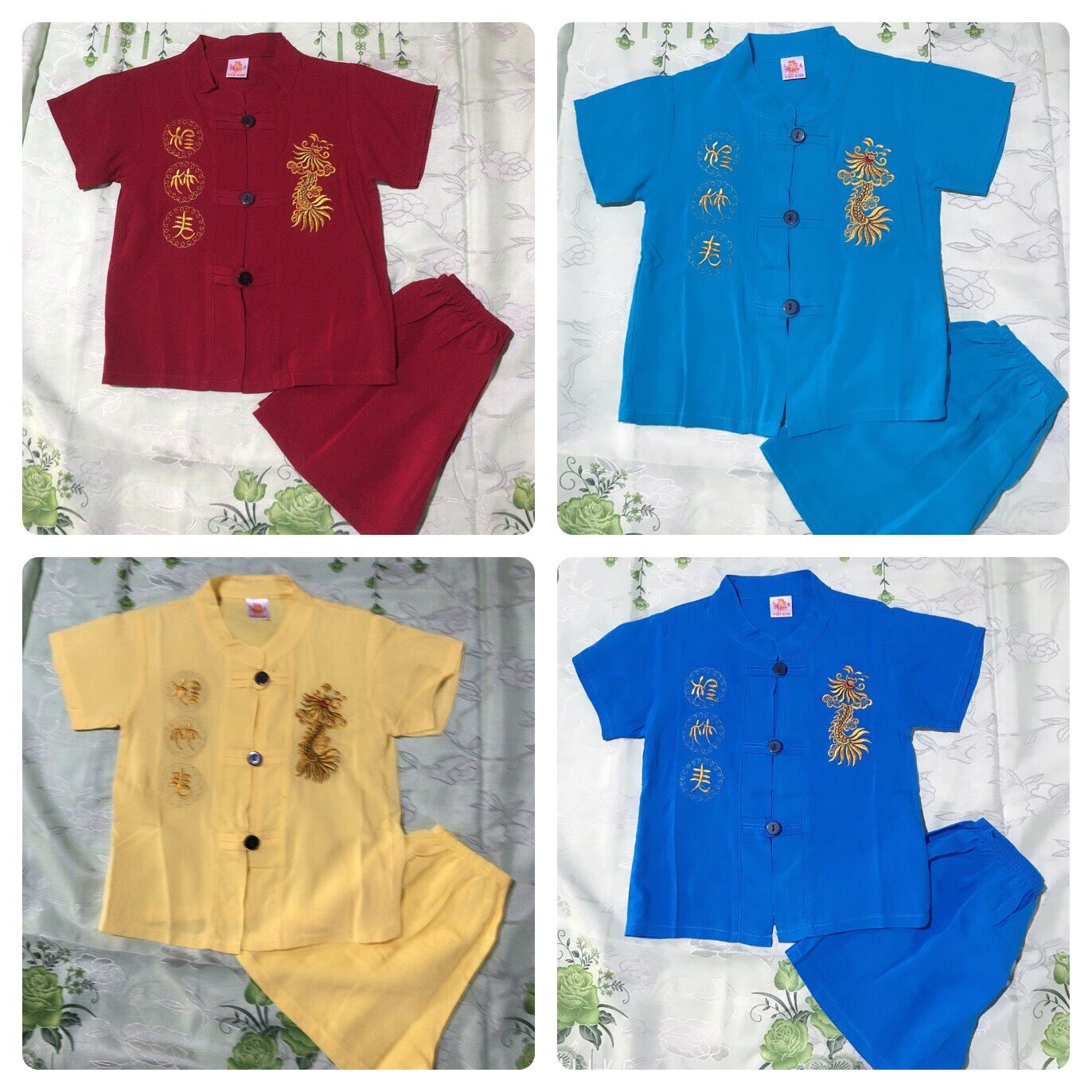Bộ tole tàu thêu rồng