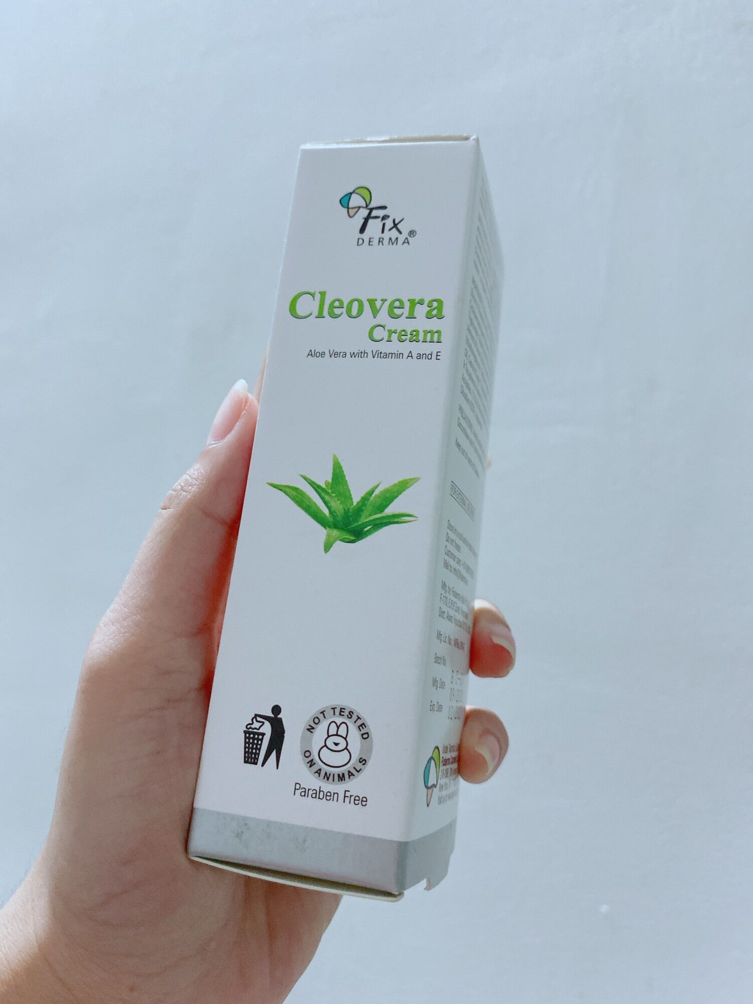 Kem Dưỡng Ẩm Cho Da Khô Fixderma Cleovera Cream (60g)