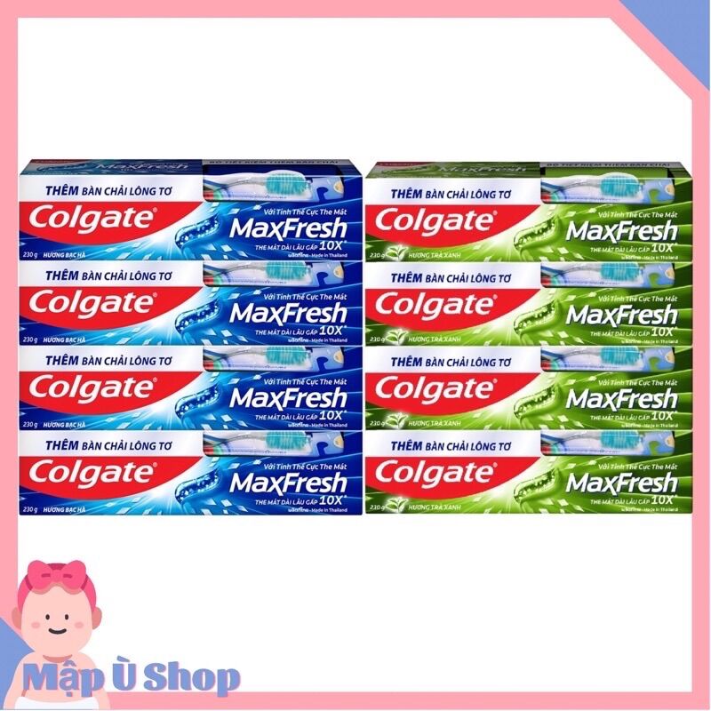 Kem đánh răng Colgate Maxfresh 230g tặng kèm bàn chải