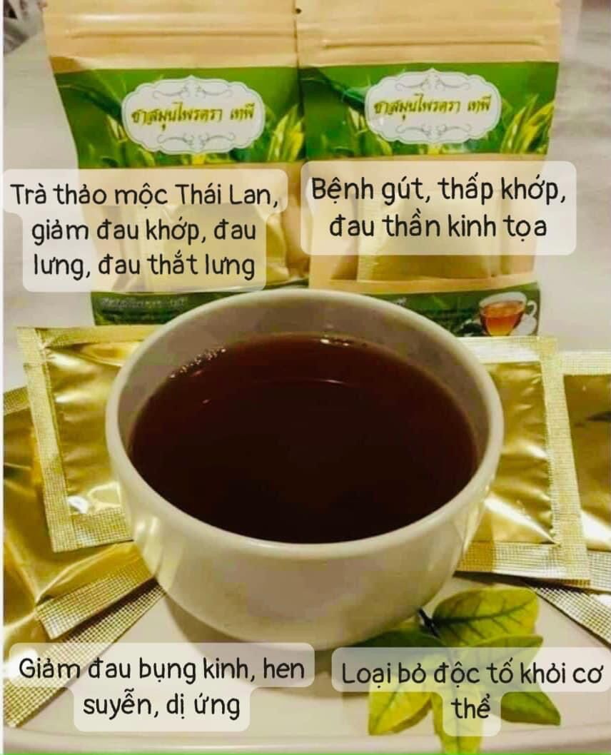 Túi 25 gói trà thảo mộc tea tepee thái lan