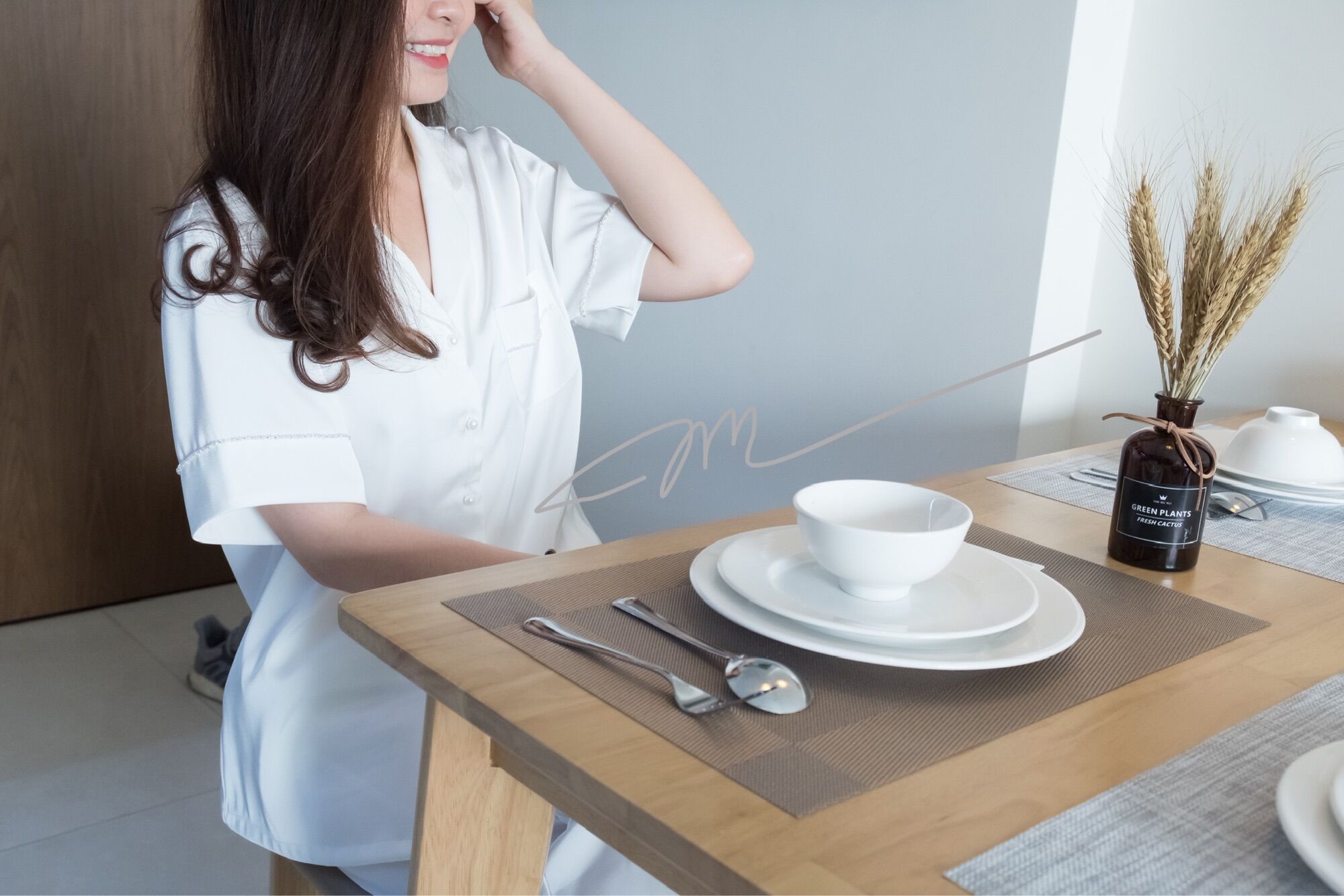 🌿Pyjama Lụa Thiết kế Cao cấp M01🌿Đồ ngủ nữ Đồ mặc nhà