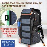 Pin Sạc Dự Phòng Năng Lượng Mặt Trời Cho Điện Thoại 20000mAh