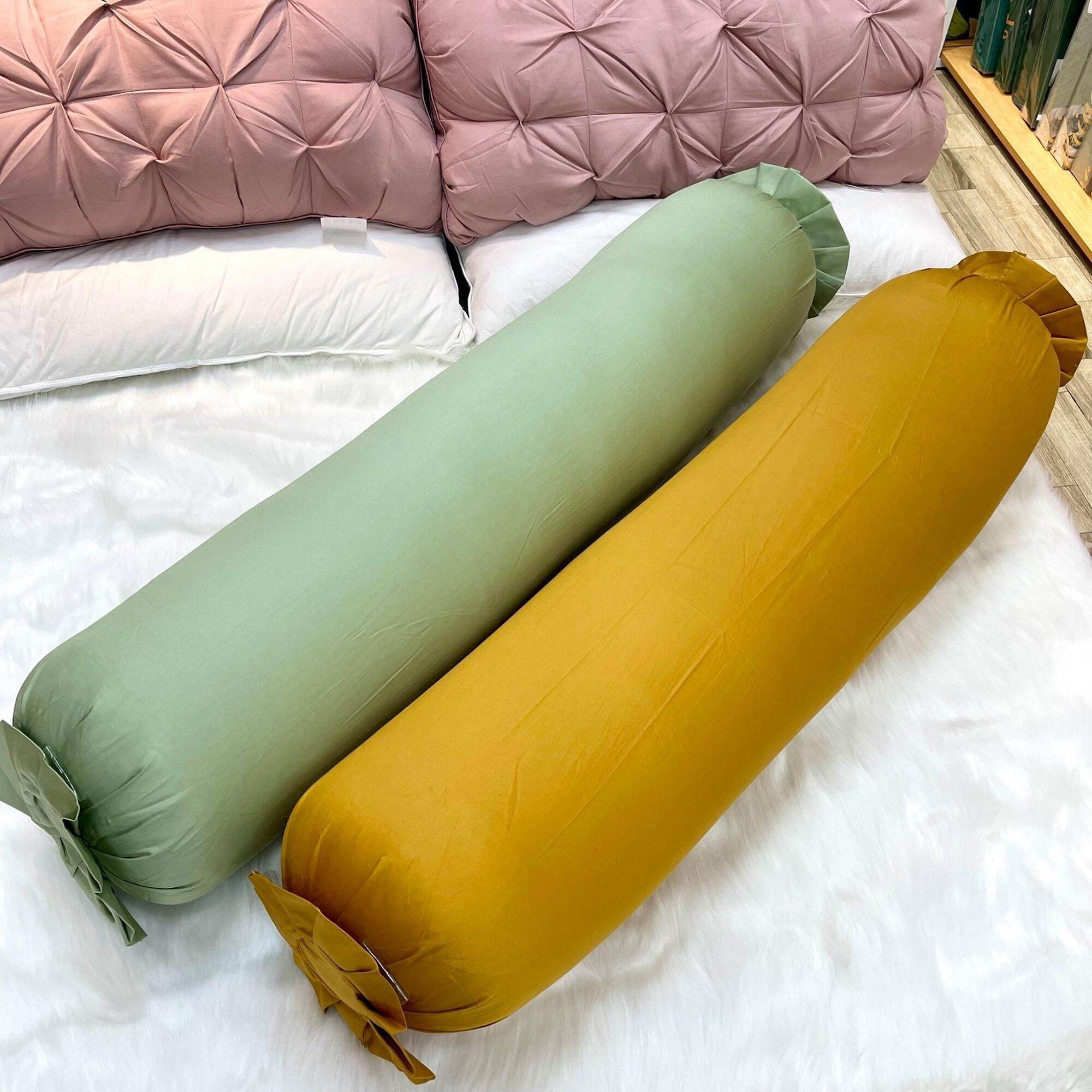 Vỏ gối ôm lụa size 80 x 100cm