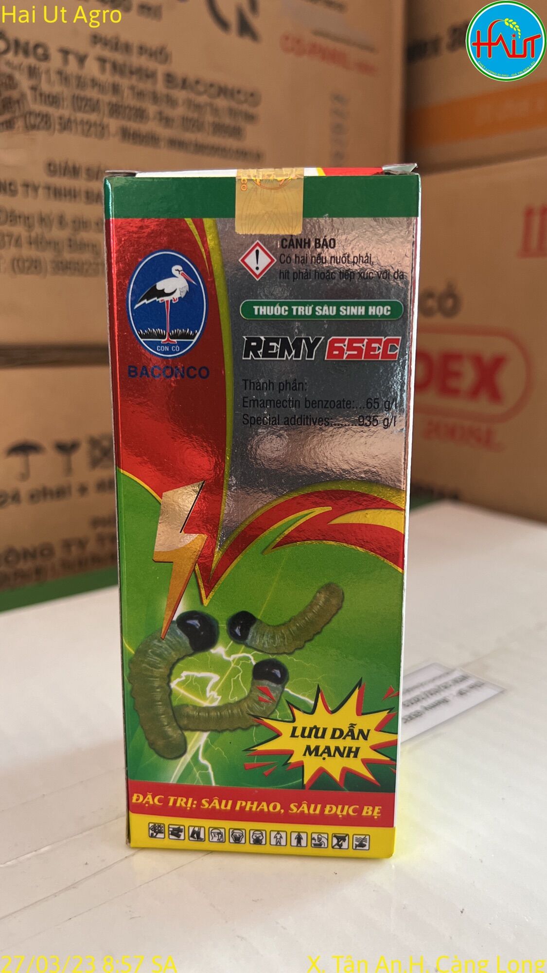 Thuốc Trừ Sâu Sinh Học REMY 65EC BACONCO