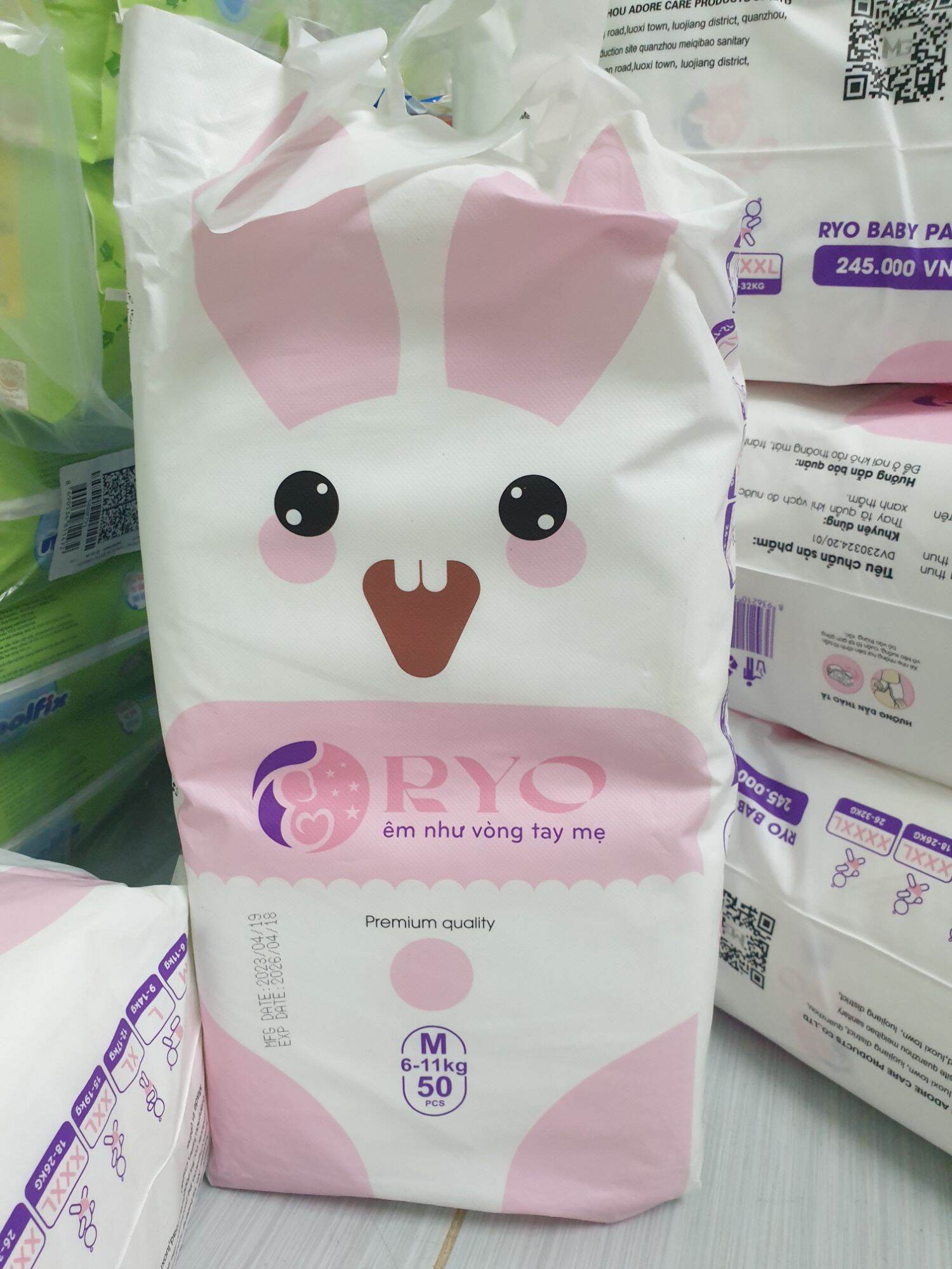 Tả quần ryo size m 50 miếng