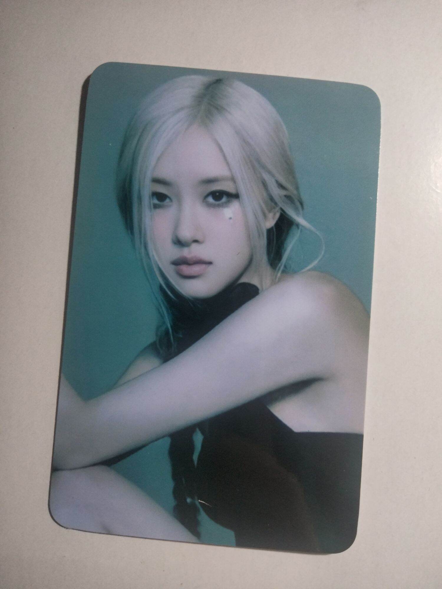 Thẻ card bo góc Rosé lệ Born Pink Pob