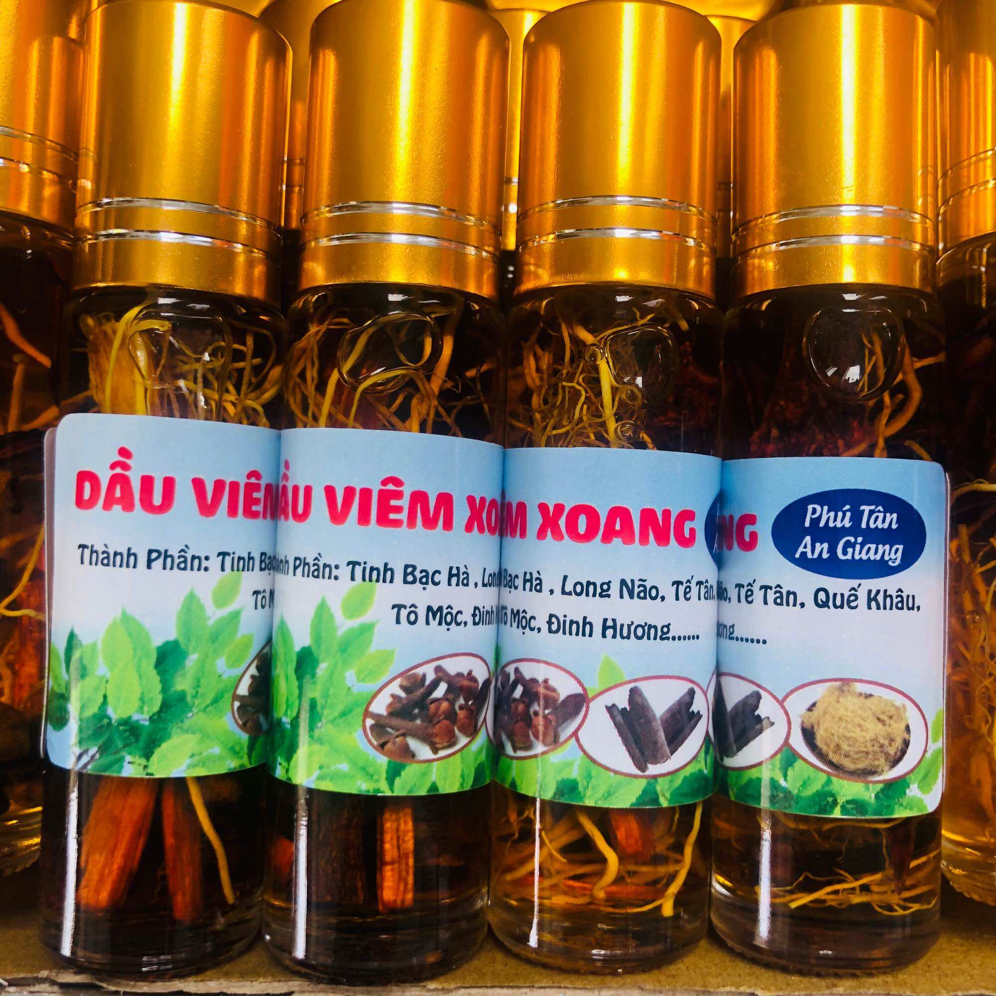 Dầu viêm xoang vàng chai 10ml