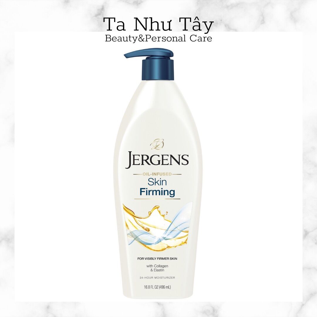 Dưỡng Thể Jergens Oil-INFUSED (bản Mỹ 🇺🇸) 496ml