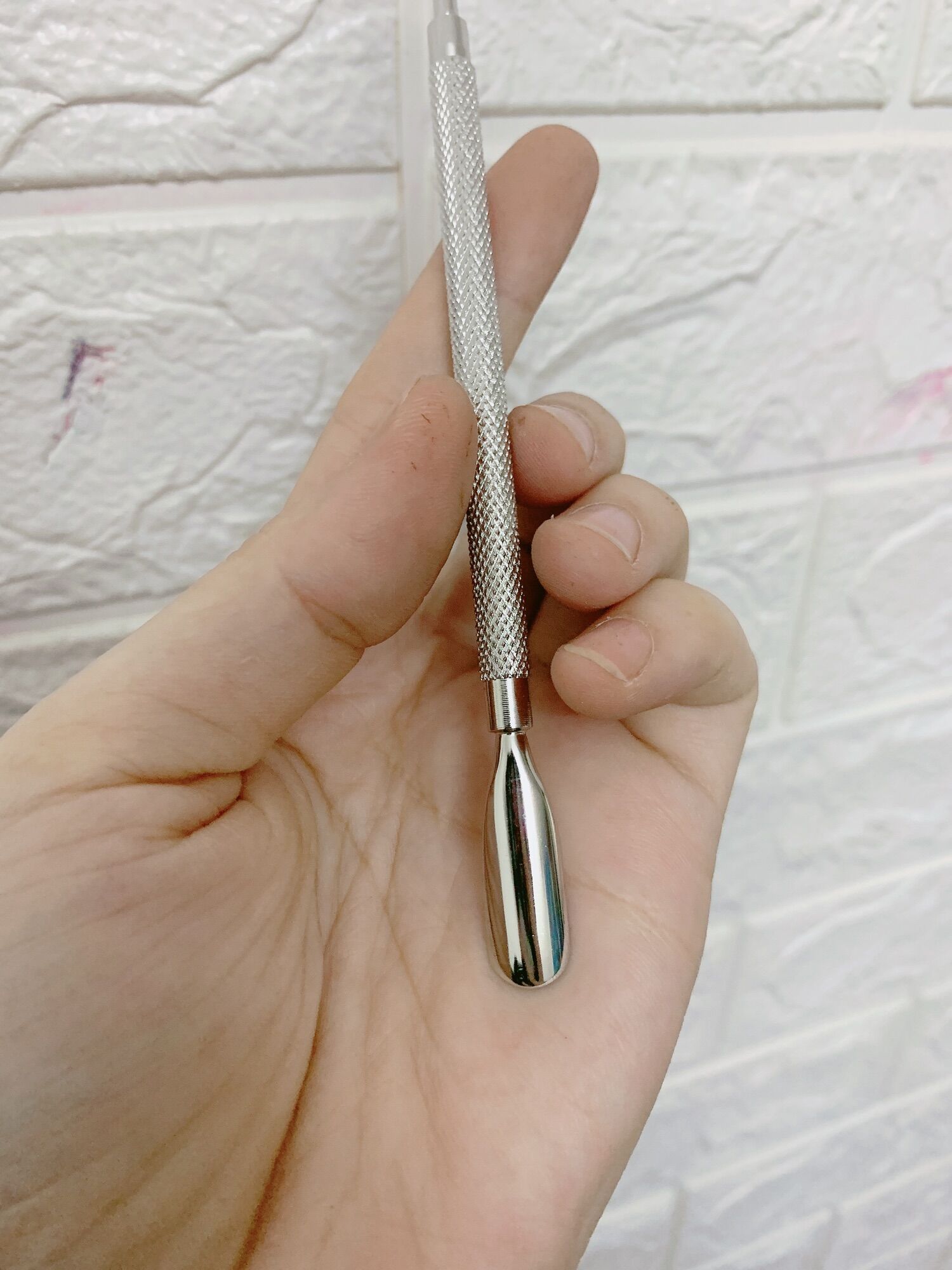Sủi đẩy da inox, cây đẩy da