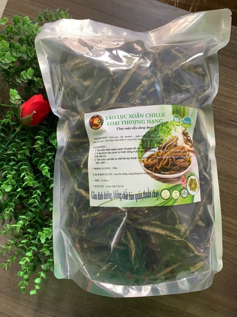 Tảo lục xoắn chile 500gr