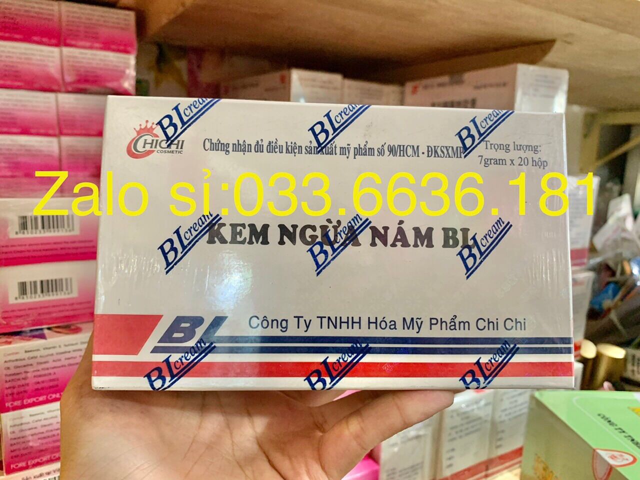 Sỉ 10 hủ kem BL chi chi chuẩn loại 1 ngừa nám