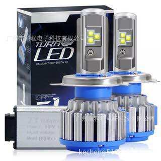 Đèn pha led Turbo T1 chân H4 siêu sáng cho xe máy