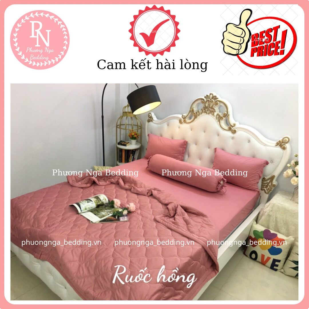 Ga lẻ thun lạnh Hàn Quốc 1 màu( không áo gối)