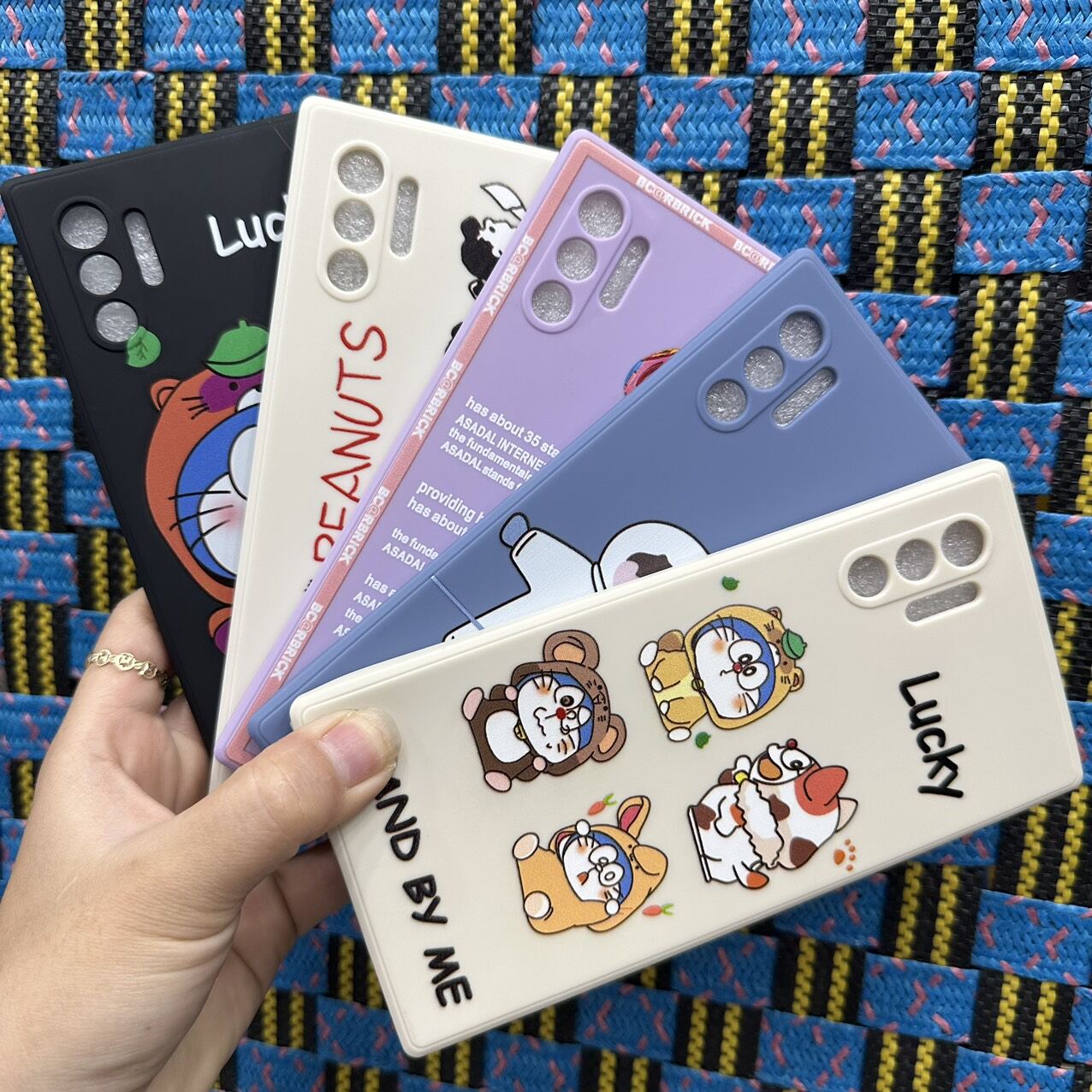 Case ốp lưng Samsung Note 10 pro / Note 10 plus dẻo nhiều hình siêu dễ thương bảo vệ camera